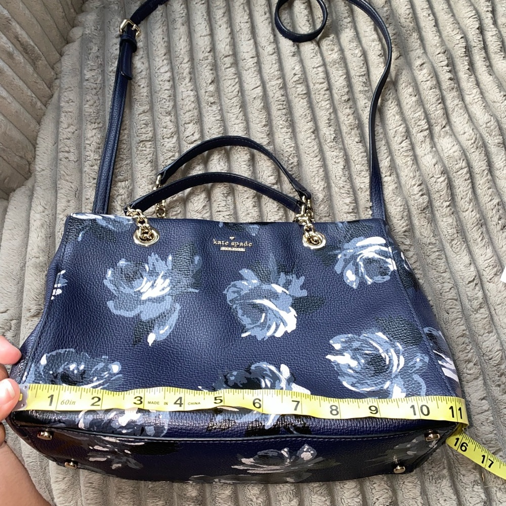 Kate Spade Briar Lane Night Rose Shoulder Bag - Picture 7 of 12